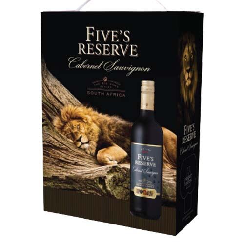 Vang Bịch Nam Phi Five's Reserve 3L - Vang Bịch 3L