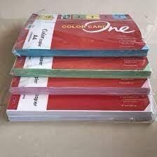 Bìa Màu A4 One 160gsm 100 Tờ/ram