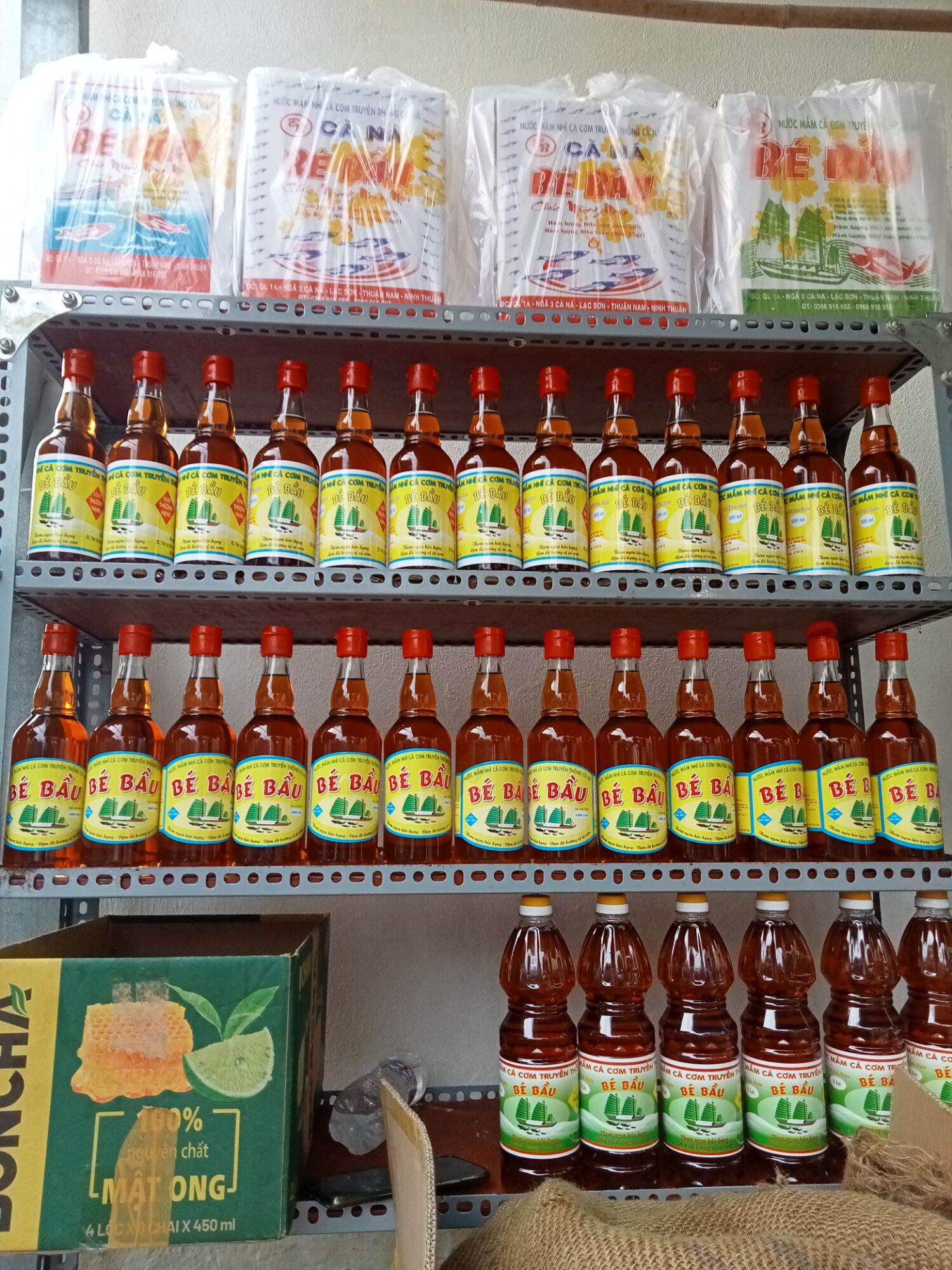 Combo 2 chai thượng hạng, nước mắm Bé Bầu 500ml