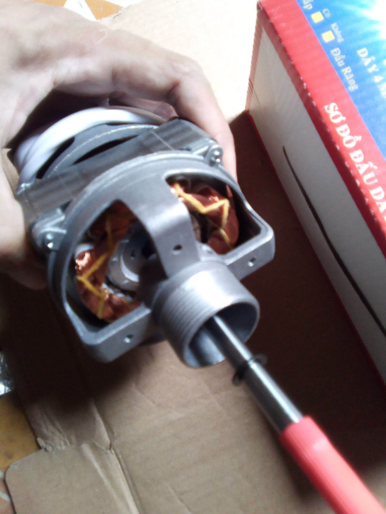 Động cơ quạt điện cuộn dây đồng Hữu Thành  60w