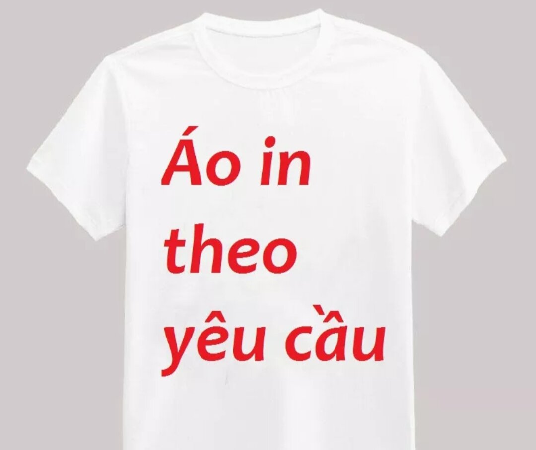 ÁO thun cotton nữ in hình Theo yêu cầu (sll áo nhóm hoặc áo lớp và đồng phục và khách hàng chọn màu size và sl mua và gửi hình qua chat trong tn Shop sẽ in cho khách)