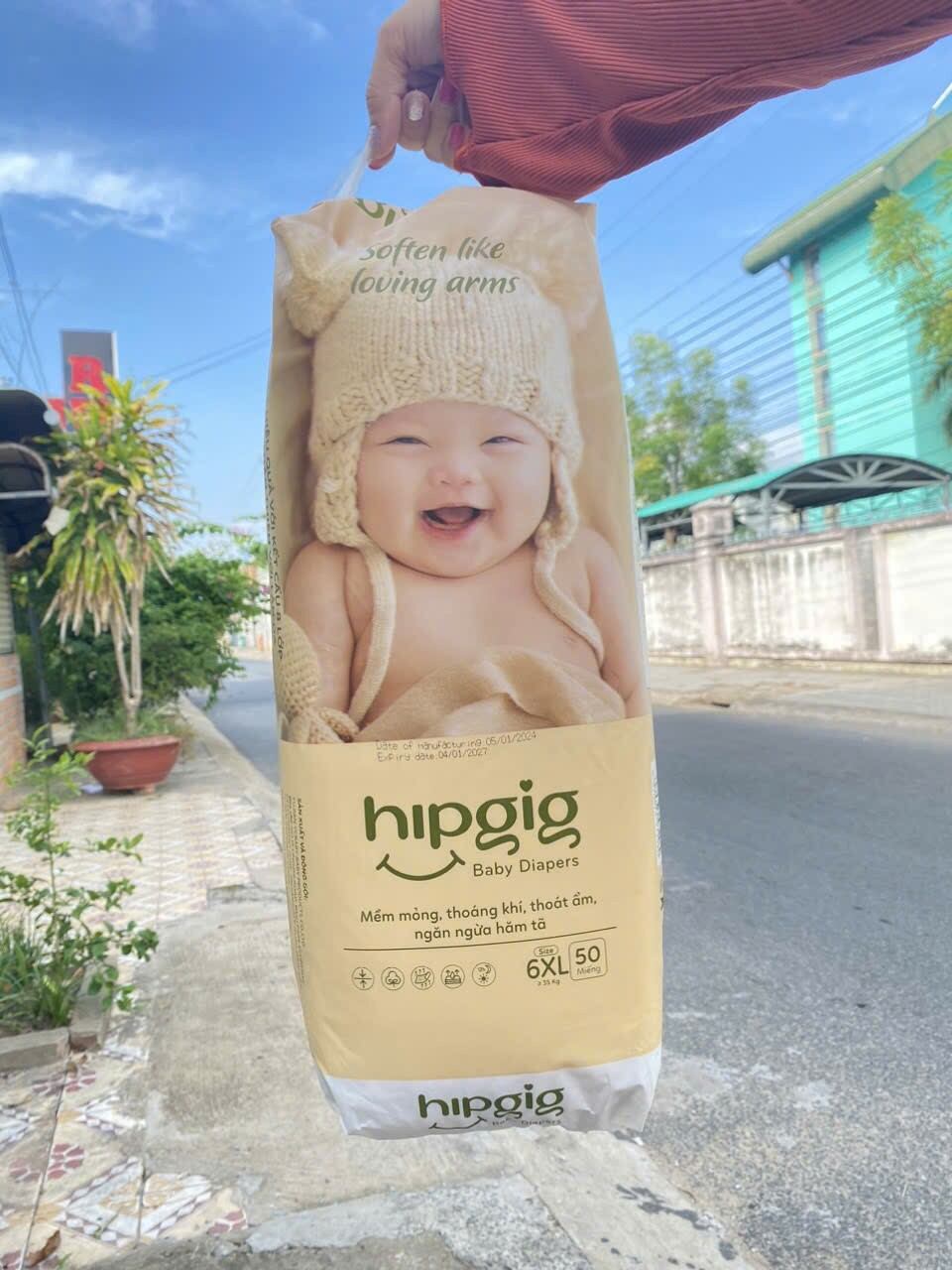 (50 MIẾNG) BỈM QUẦN HIPGIG BAO BÌ CÔNG TY, PHÔM BO MÔNG MỀM MỎNG, SIZE M ĐẾN 6XL 50 MIẾNG