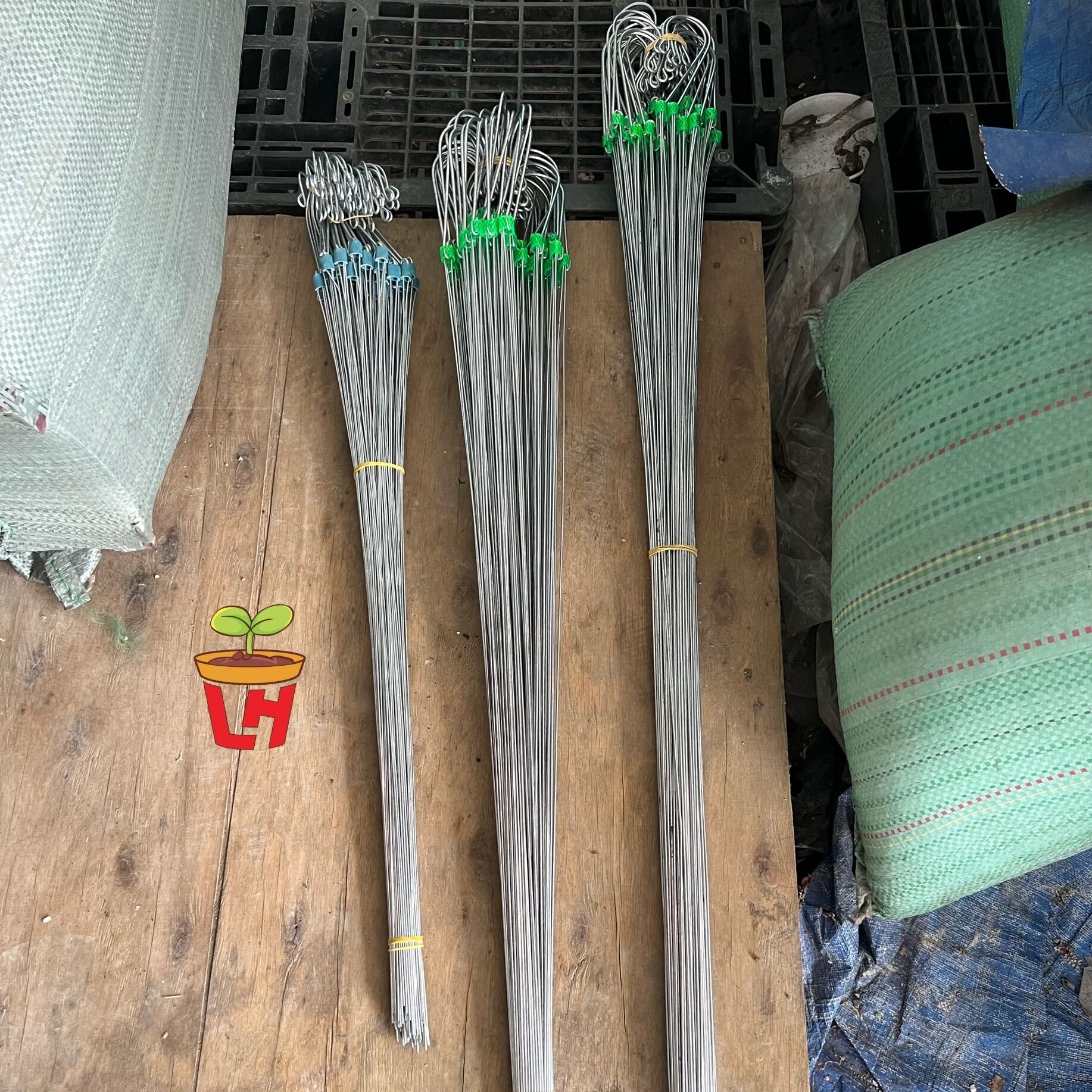 Móc kẽm móc chậu lan đủ size