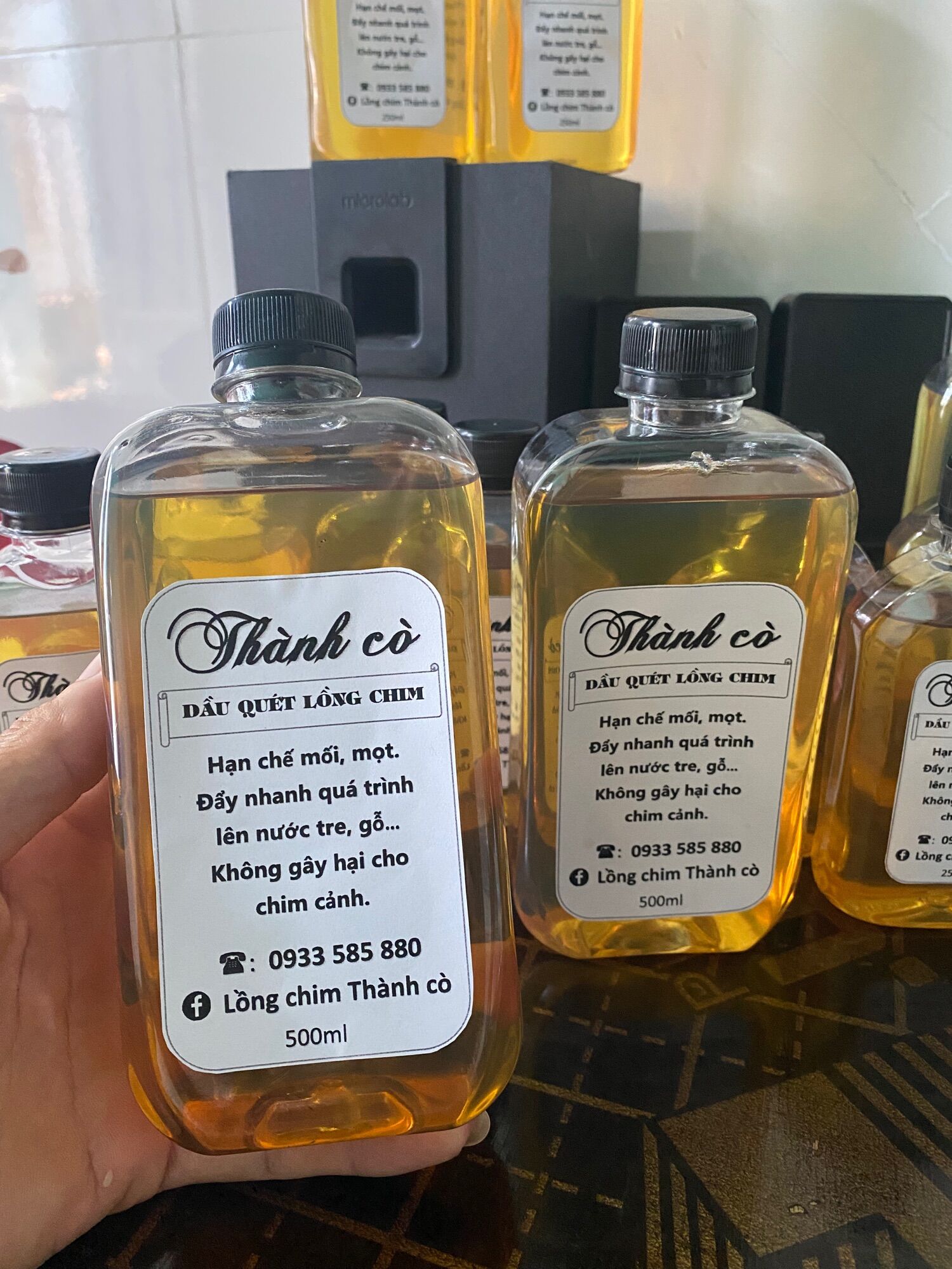 Dầu quét lồng chim Thành cò