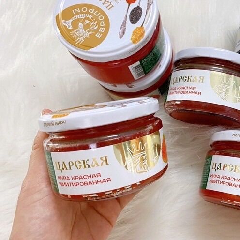 Trứng Cá Hồi Đỏ 220gr Nga nhập khẩu date mới