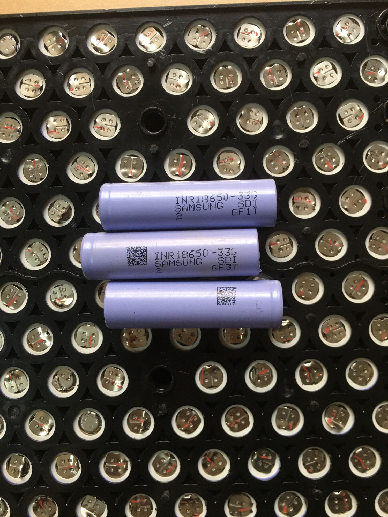 Pin samsung 18650 33g hàng tháo khối