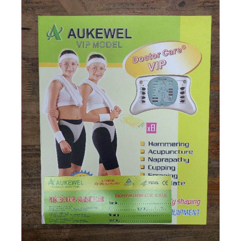 Máy xung điện trị liệu AUKEWEL 8 miếng dán