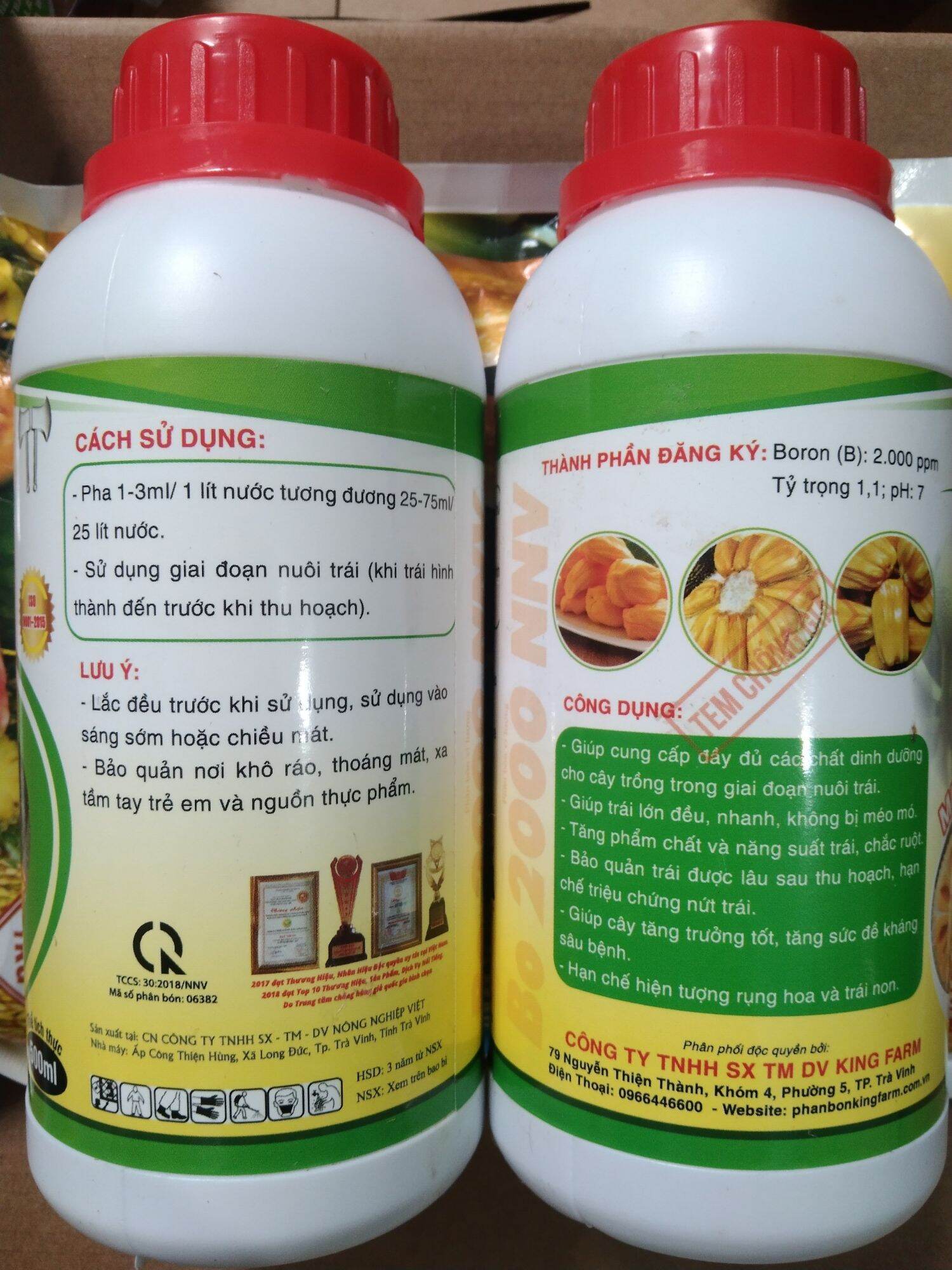 Phân bón MAX FRUIT - LỚN TRÁI MÍT - HẠN CHẾ SƠ ĐEN. Chai 500ml