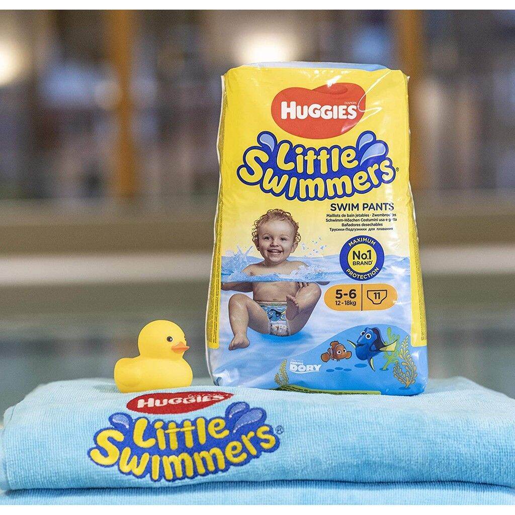 Bỉm bơi Huggies Little Swimmers được đánh giá số 1 tại các thị trường Anh, Úc, Mỹ. Bỉm dùng 1 lần cho bé yêu từ 7 đến 18kg thoả sức vui chơi trong nước 😍