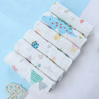 Khăn Tay Chống Dính Dãi Em Bé 100% Cotton 5 Cái