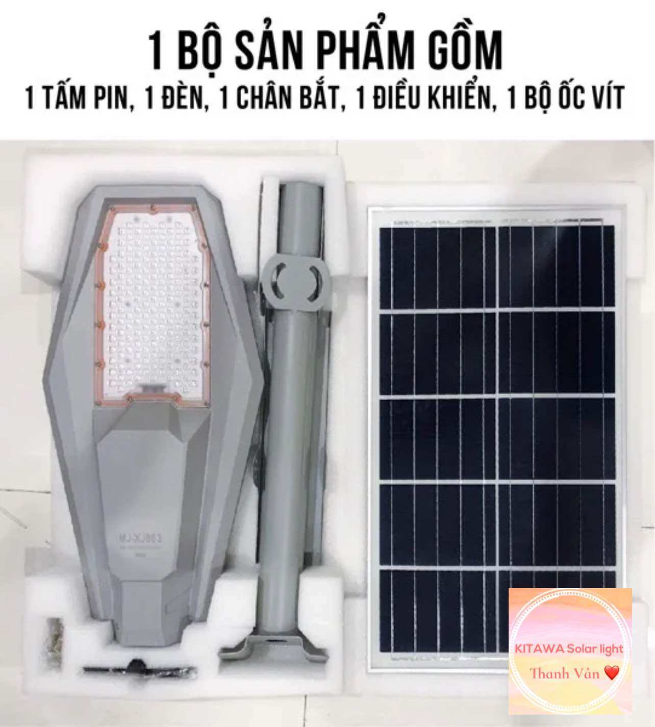 [400W] Đèn Năng Lượng Mặt Trời Phi Thuyền 400W KITAWA PT1400