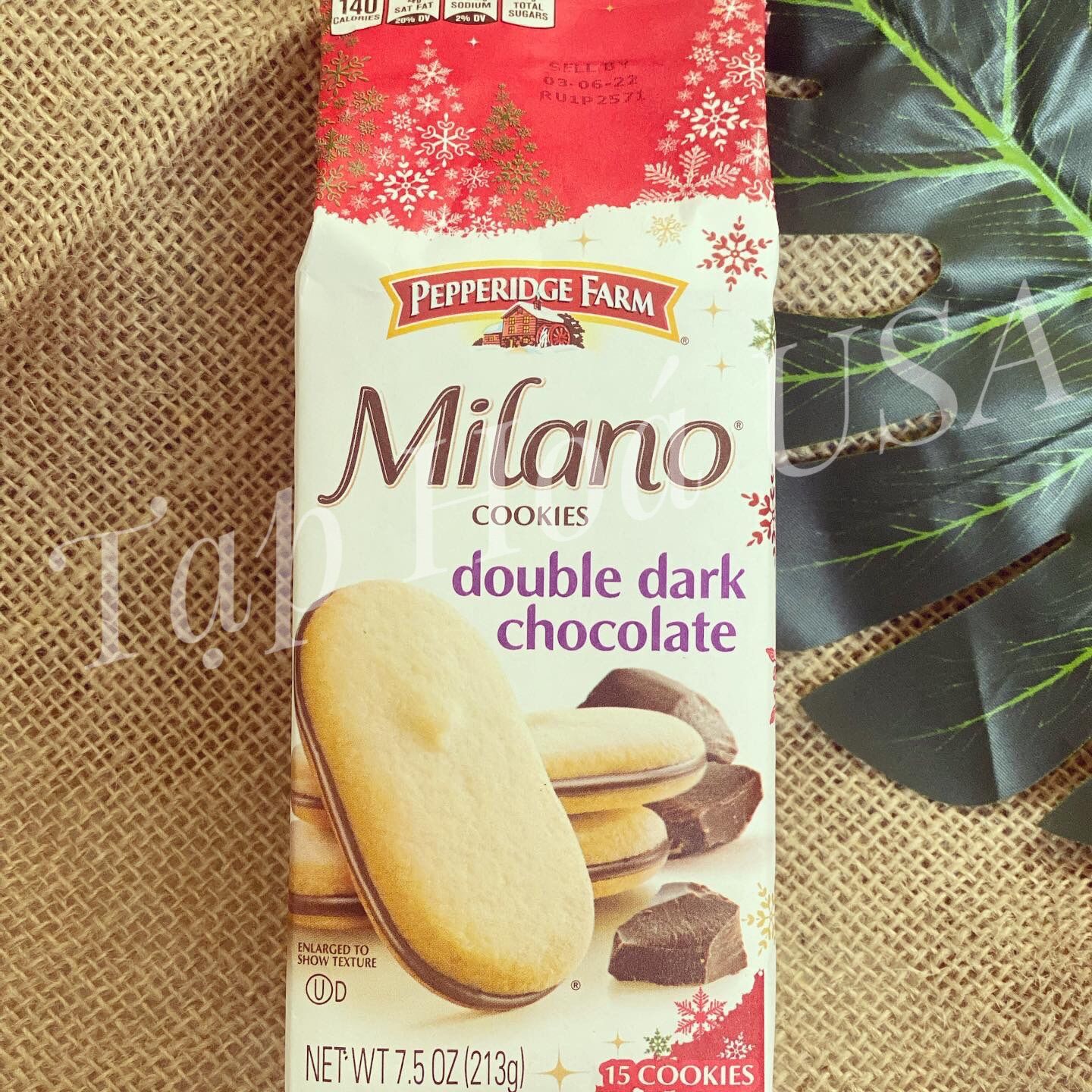 Bánh Quy Milano Double Dark Chocolate