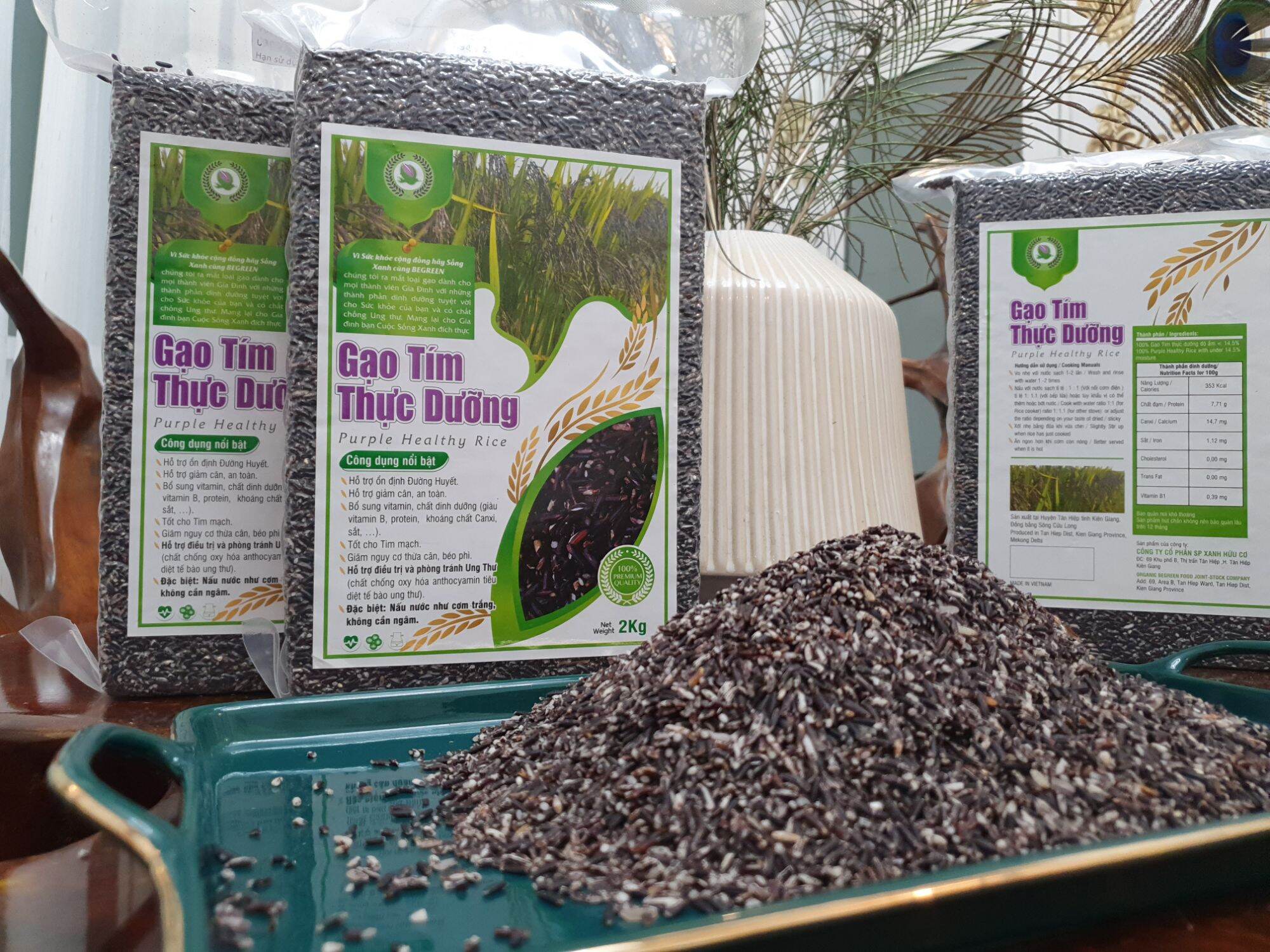 2kg Gạo tím thực dưỡng