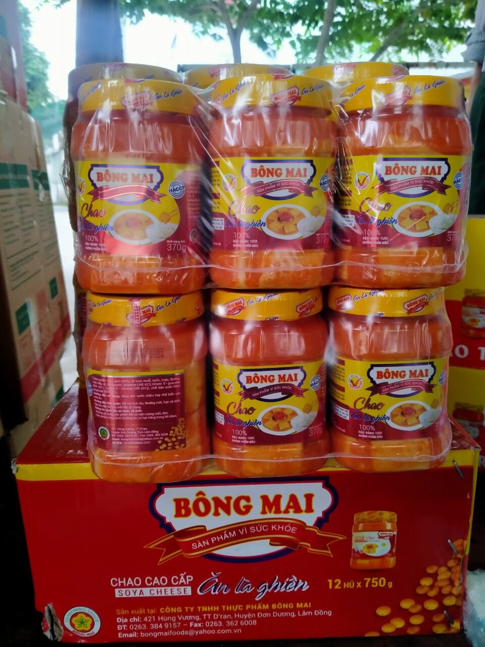 Chao Bông Mai 750g