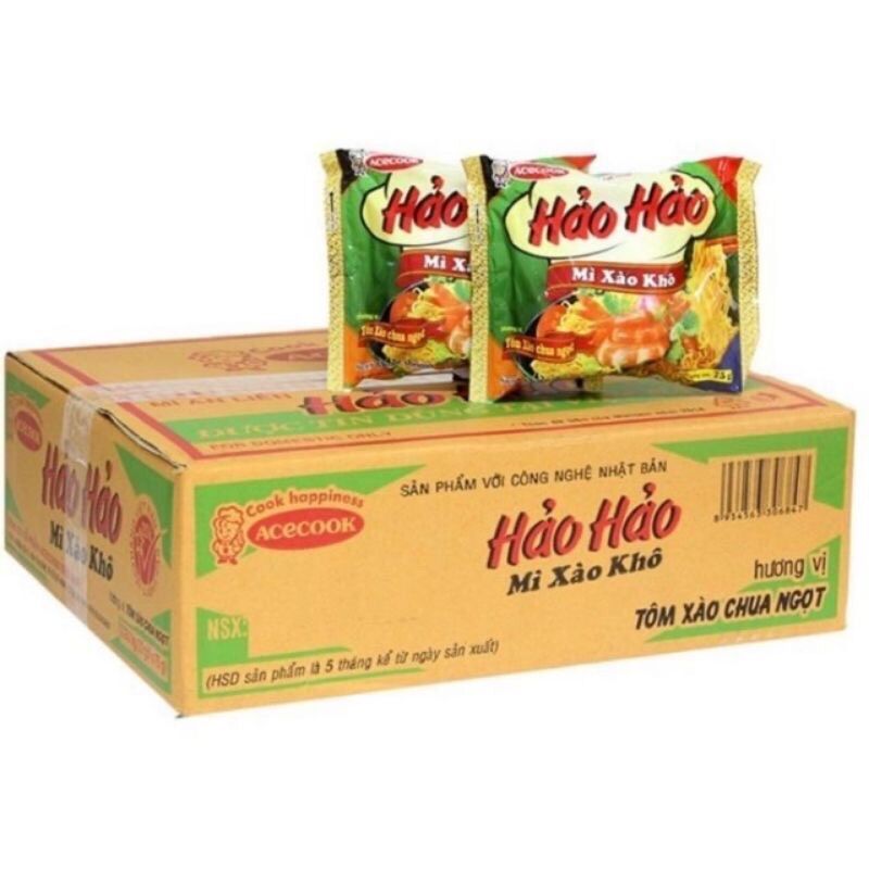 Thùng 30 gói mì Hảo Hảo 75g
