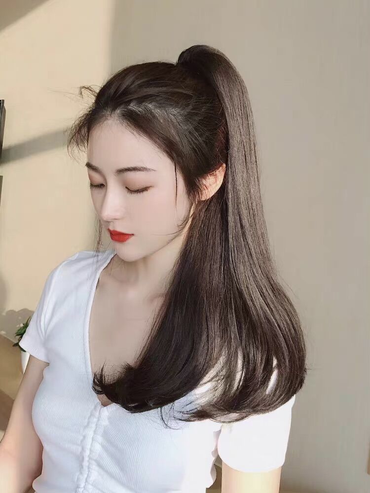 Tóc Giả Ngoạm Thẳng Dài, Ngoạm Tóc Thẳng Cao Cấp