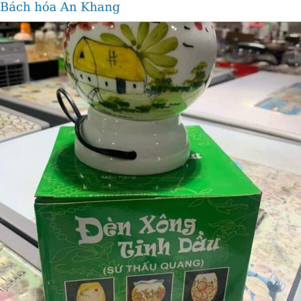 ĐÈN XÔNG TINH DẦU GỐM SỨ BÁT TRÀNG