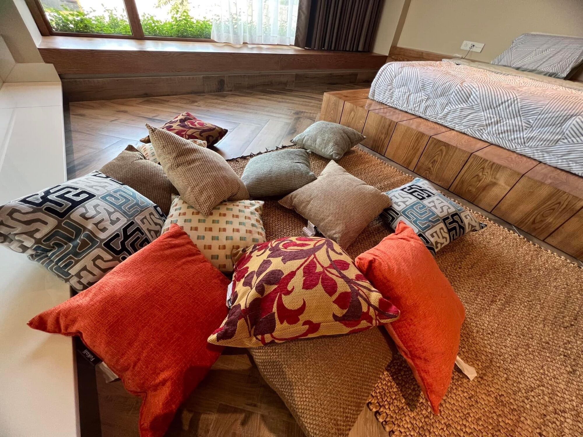 Gối tựa lưng sofa,gối vuông trang trí decor