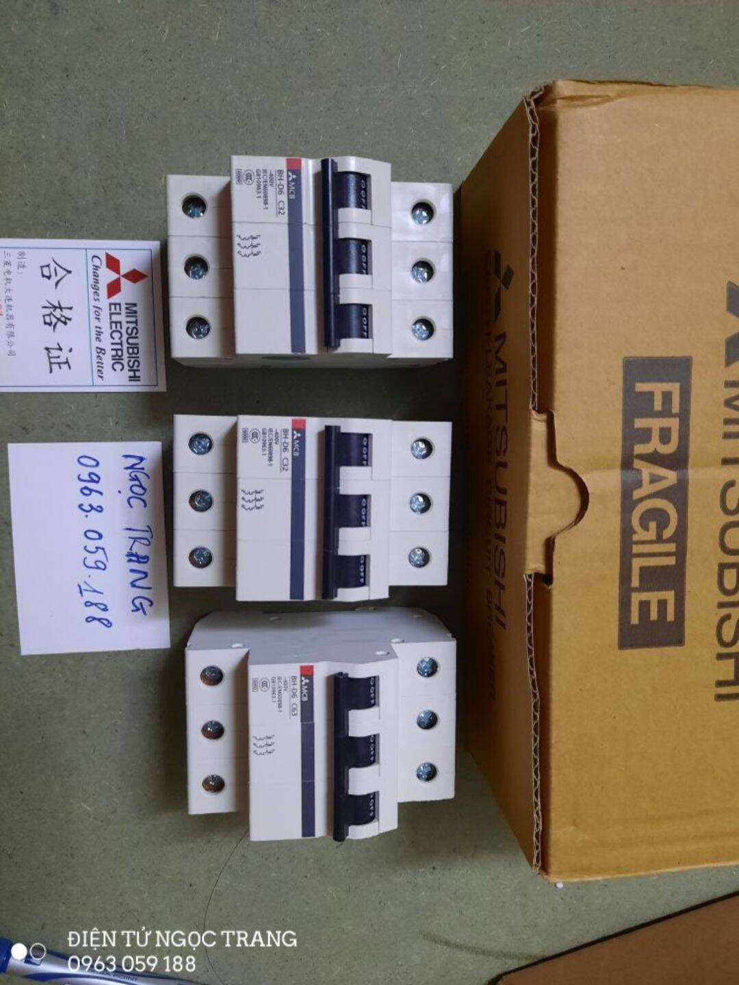 Aptomat Mishubishi 3 Pha C20A