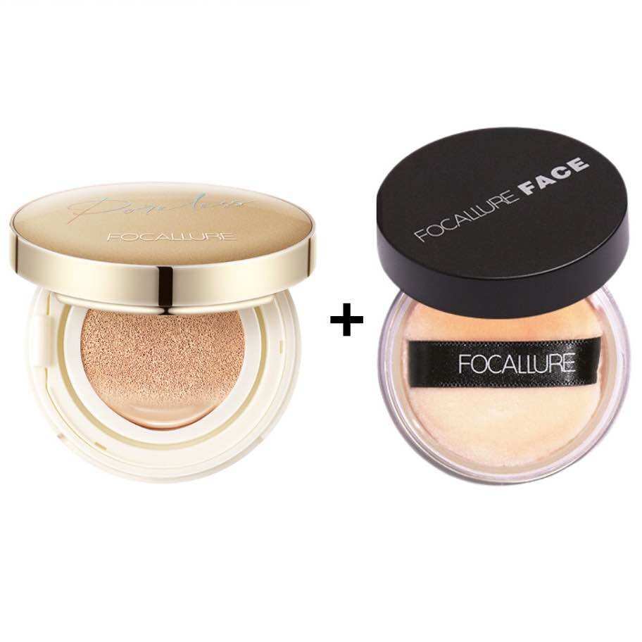 FOCALLURE Cushion và Phấn Phủ Kiểm Soát Dầu