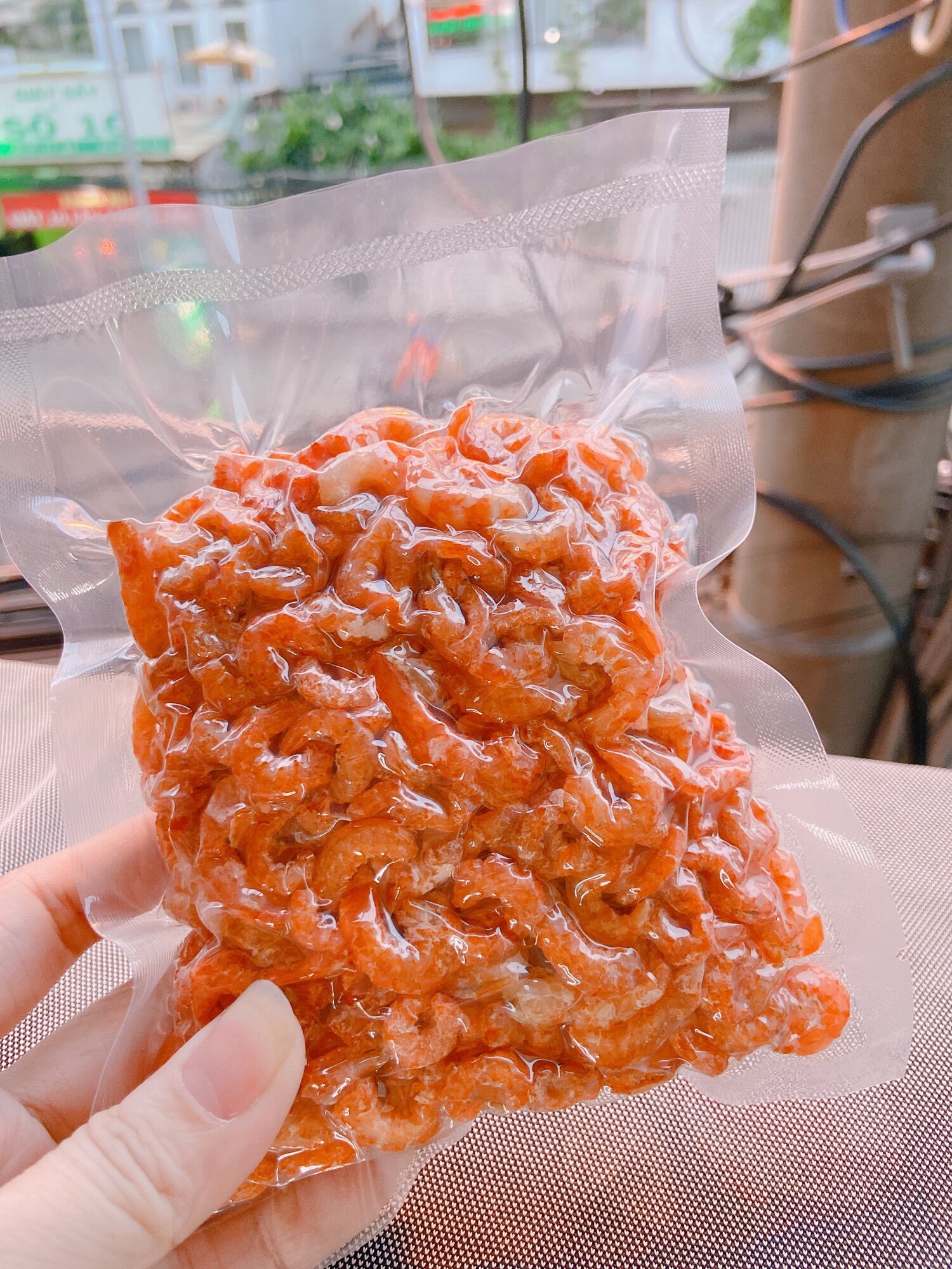 Tôm khô nấu canh loại ngon - tôm đất Cà Mau - túi 100gr