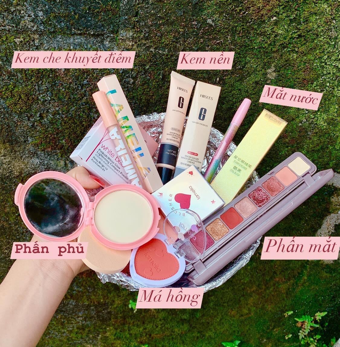 Bộ trang điểm cá nhân 6 món siêu hót