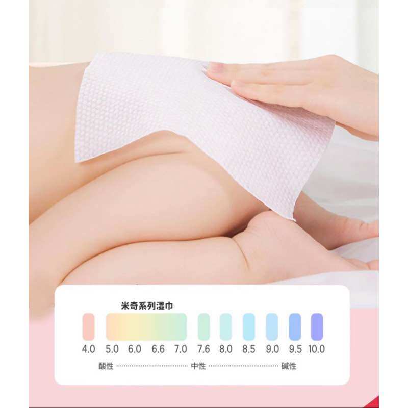 Khăn ướt mini gấu dâu 1 túi 10bịch