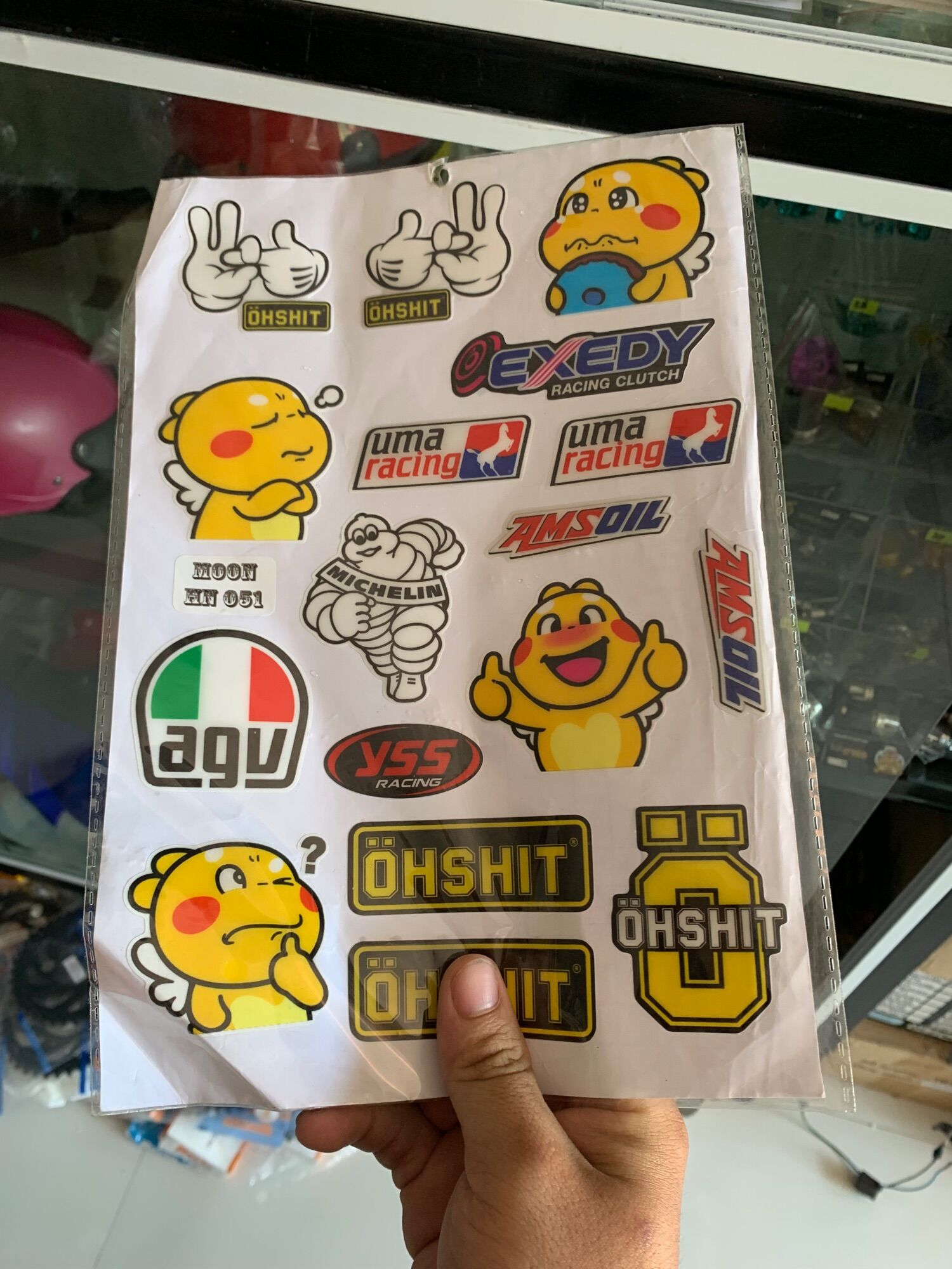 Tem dán xe máy sticker siêu đẹp siêu chất