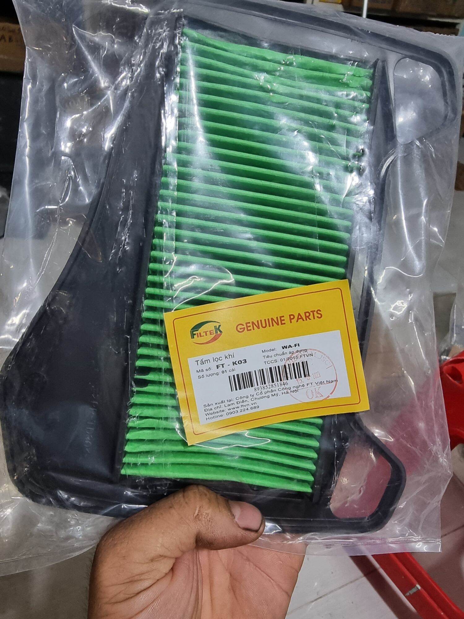 lọc gió wave RSX 110 fi - wa fi 2012. KWB (loại xịn)