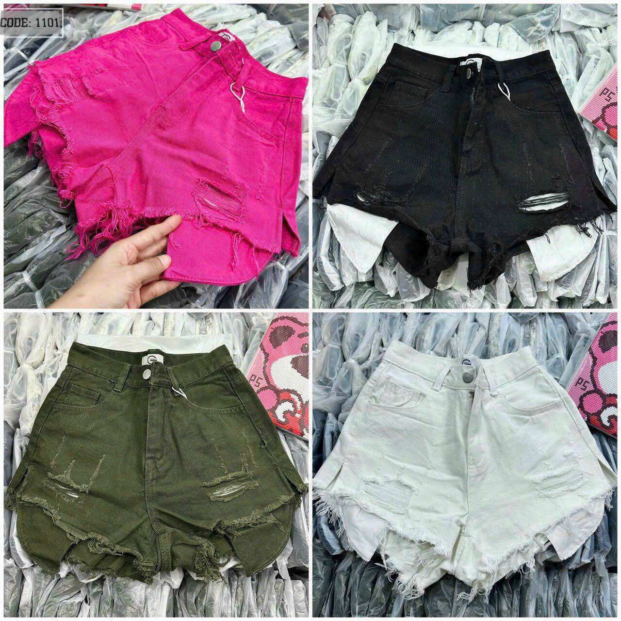 HCM(ảnh thật) QUẦN SHORT JEAN HÀNG ĐEP