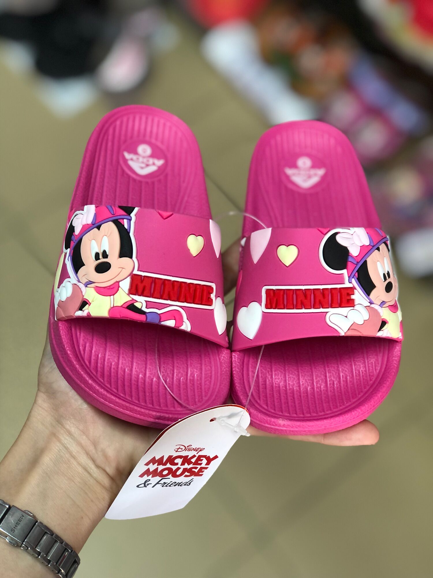 Dép bé gái -Dép Adda ThaiLan bé gái Mickey
