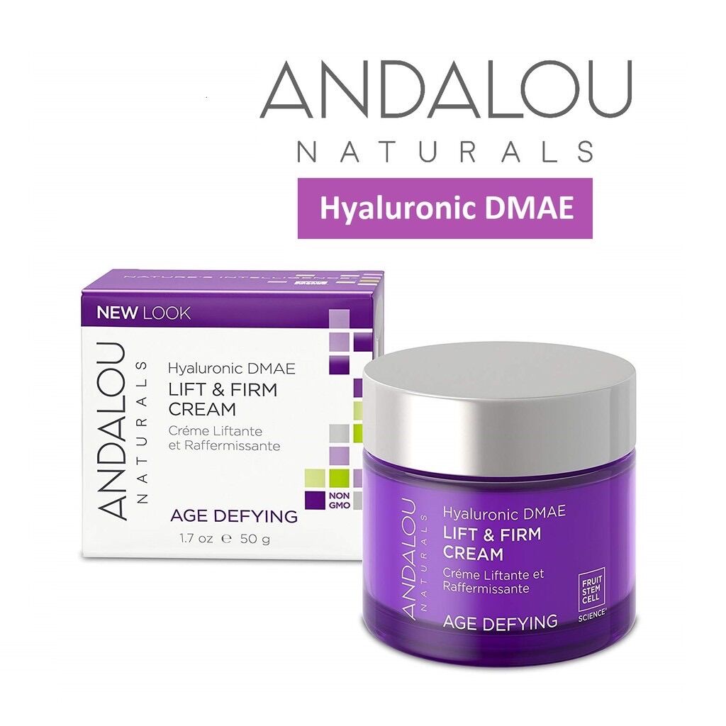 [HCM]Kem nâng cơ mặt và làm săn chắc da ANDALOU NATURALS Hyaluronic DMAE LIFT & FIRM CREAM - 50ml