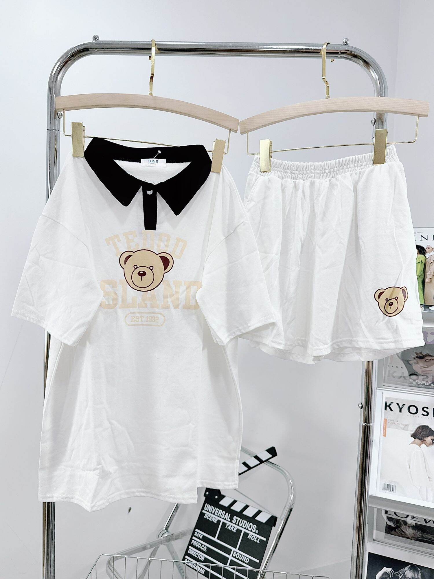 Hcm _ sét bộ polo chất cotton khô 3158