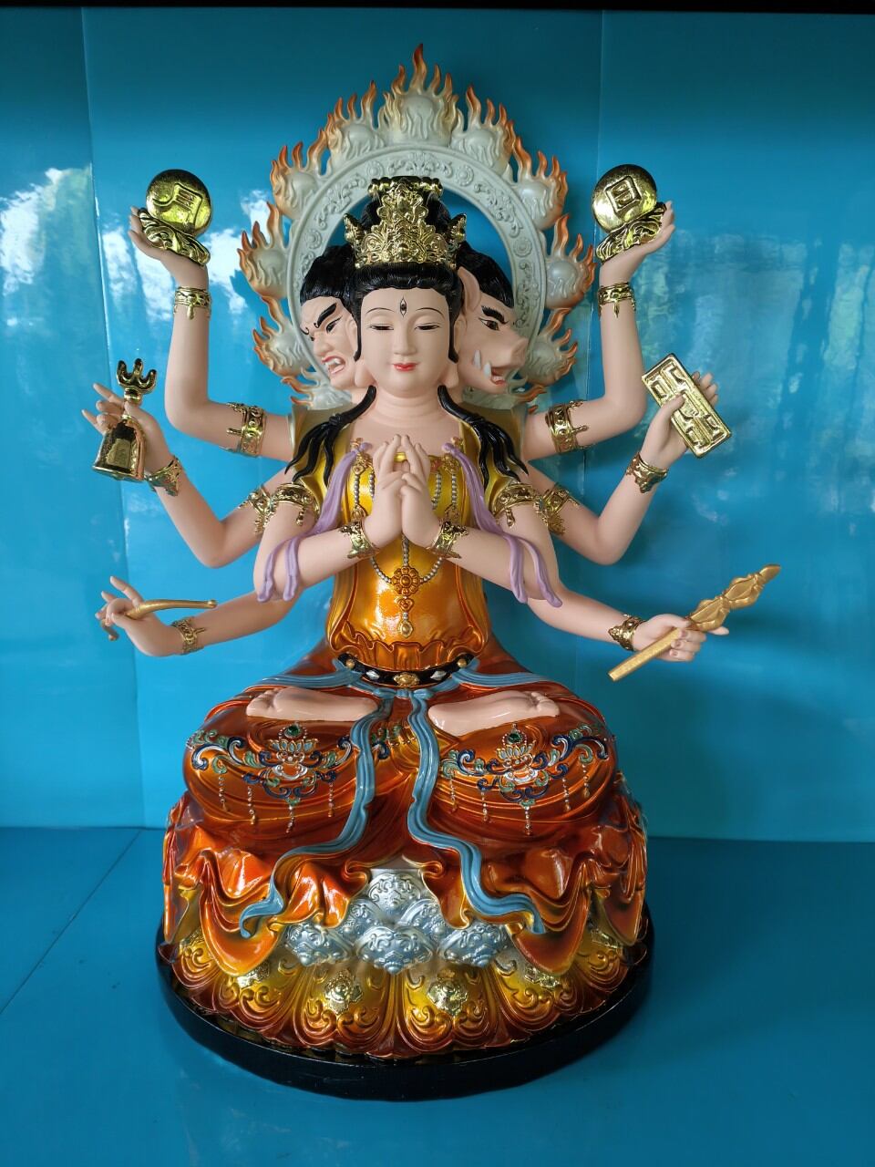 Tượng Đẫu Mẫu Nguyên Quân cao 30cm