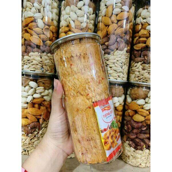 Mực cán tẩm vị siêu ngon hủ 250g