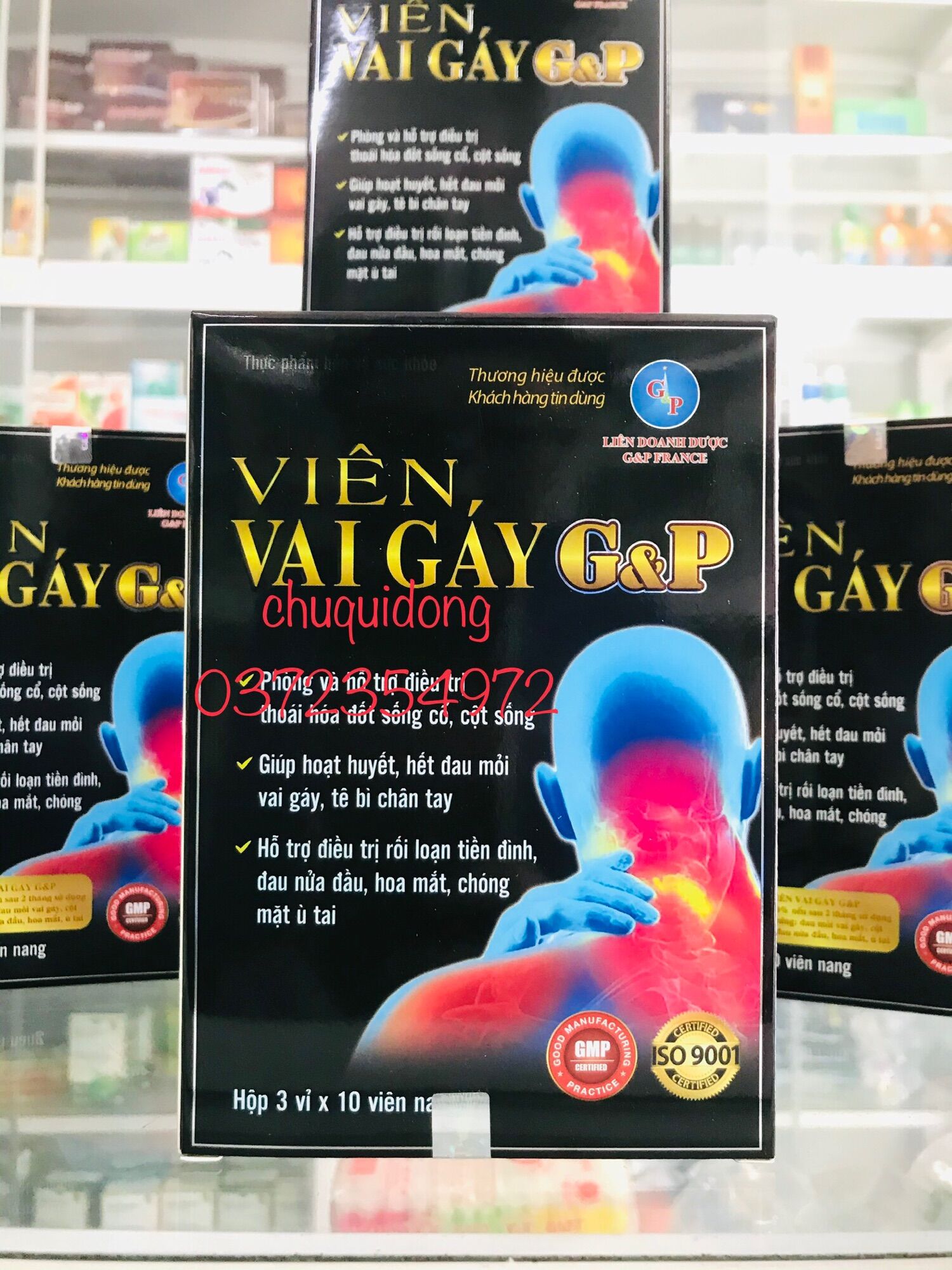 [HCM]Viên vai gáy GP 30viên