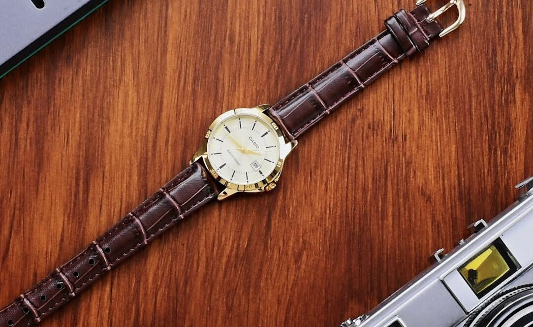 Đồng hồ nữ dây da Casio Anh Khuê LTP-V004GL-9AUDF