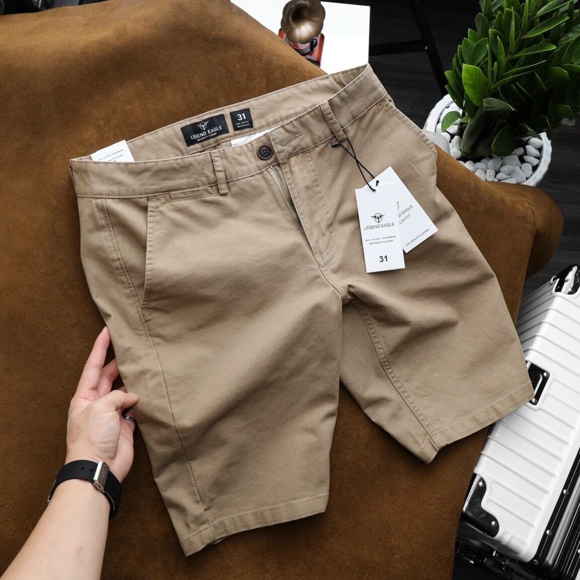 [VNXK] QUẦN SHORT KAKI XUẤT DƯ LEGAND