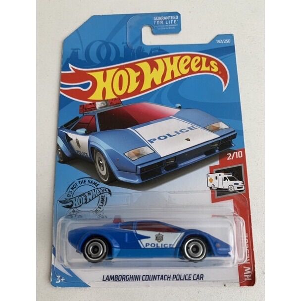 Hot Wheels Lamborghini Countach Police