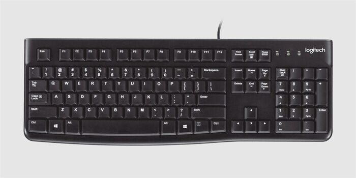 Bàn phím Logitech K120 (Hàng chính hãng - Bh 12T)