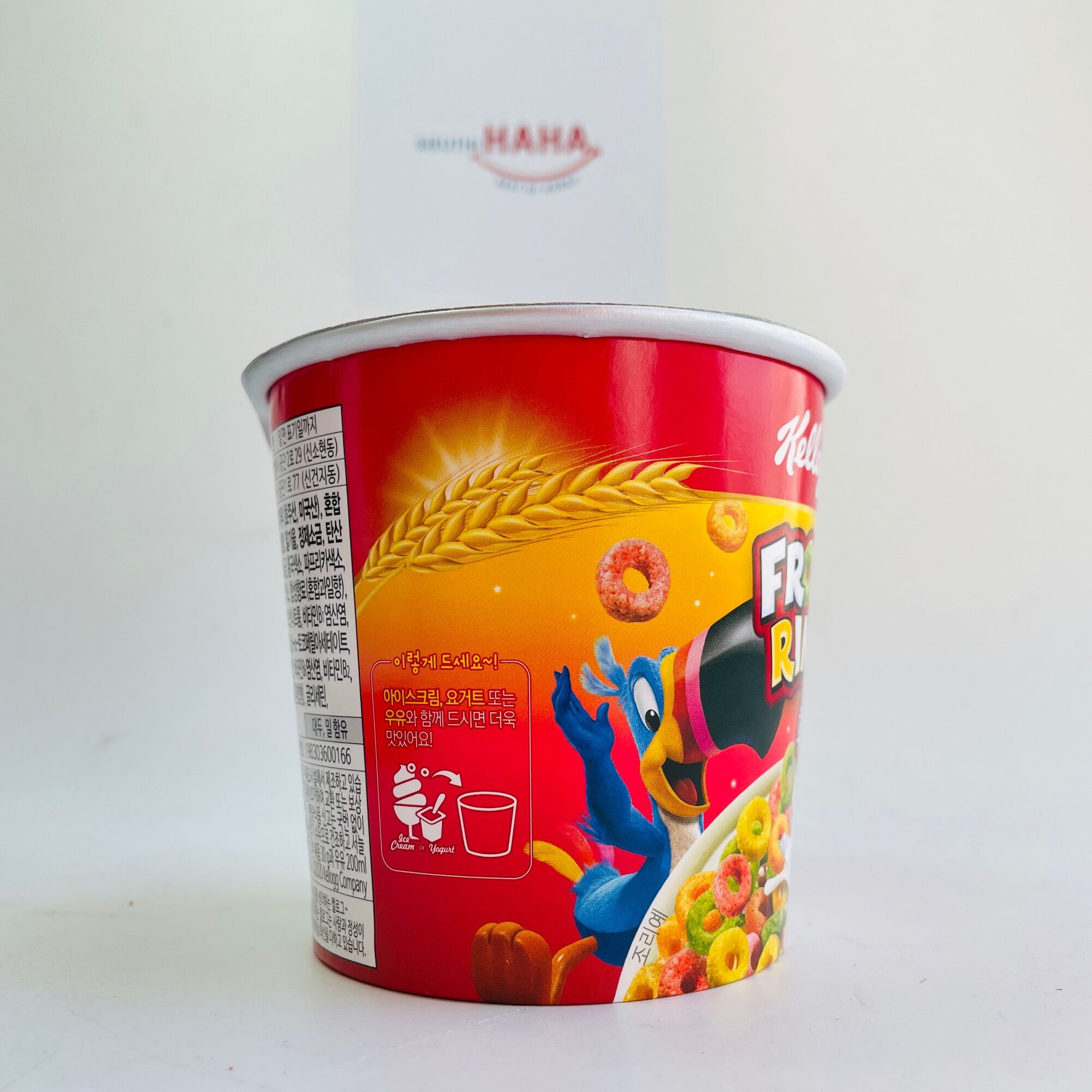 Ngũ cốc ăn sáng Kelloggs Hàn Quốc FROOT RING CỐC 30G 후루트링
