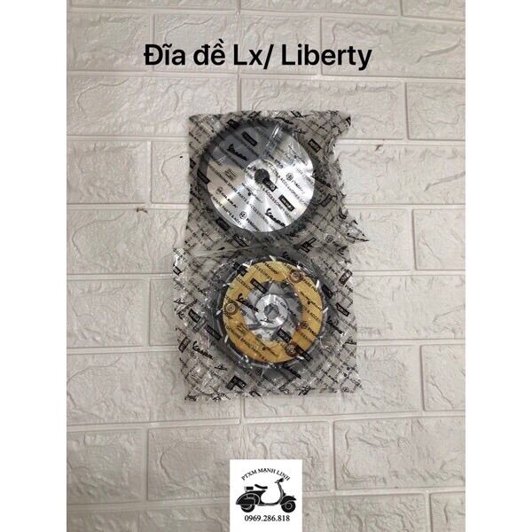 Quạt đề Vespa lx - lyberty , Đĩa đề , bánh răng đề piaggio