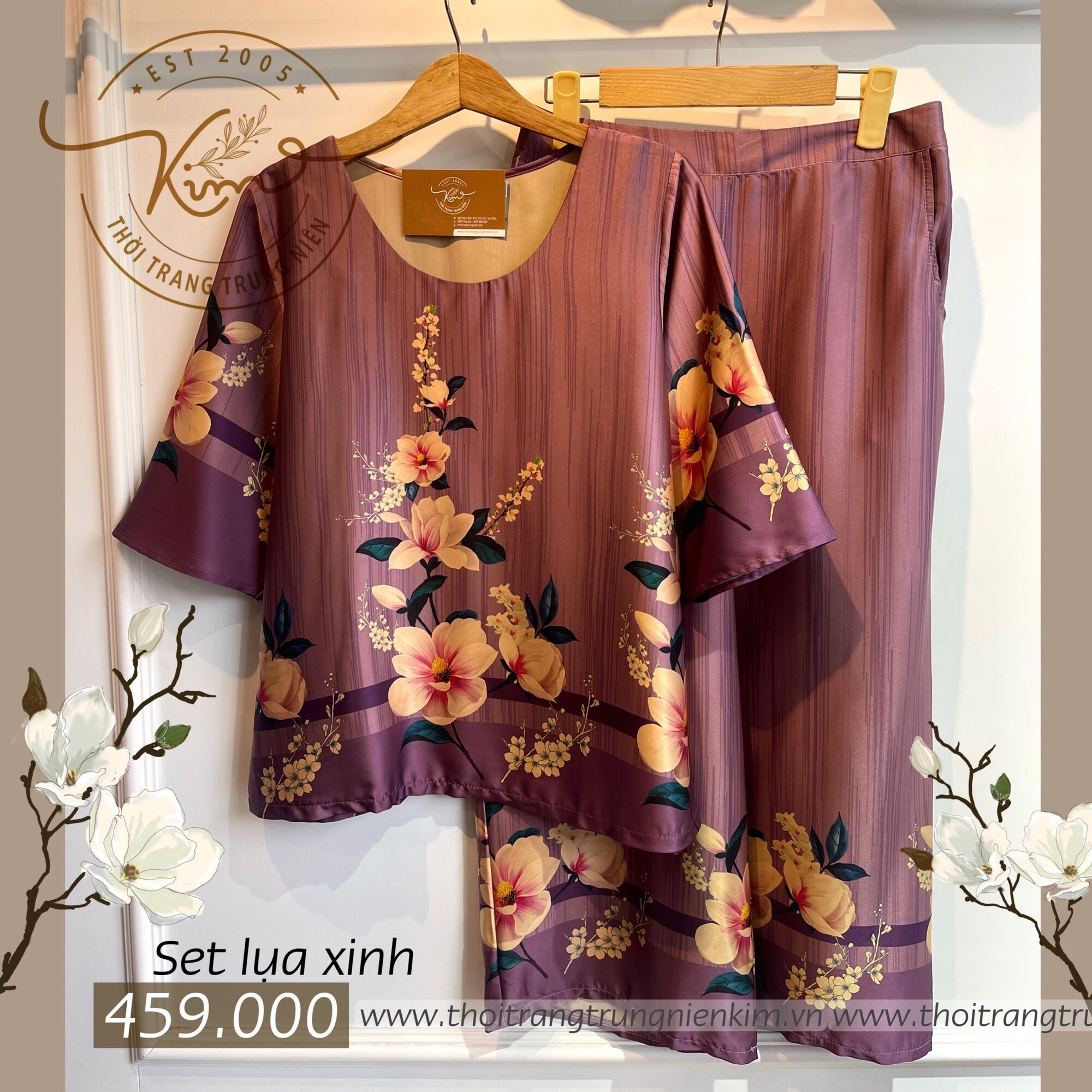 Set lụa xinh