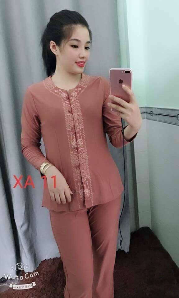 đồ lam.đồ bộ đi chùa#lắc khóa