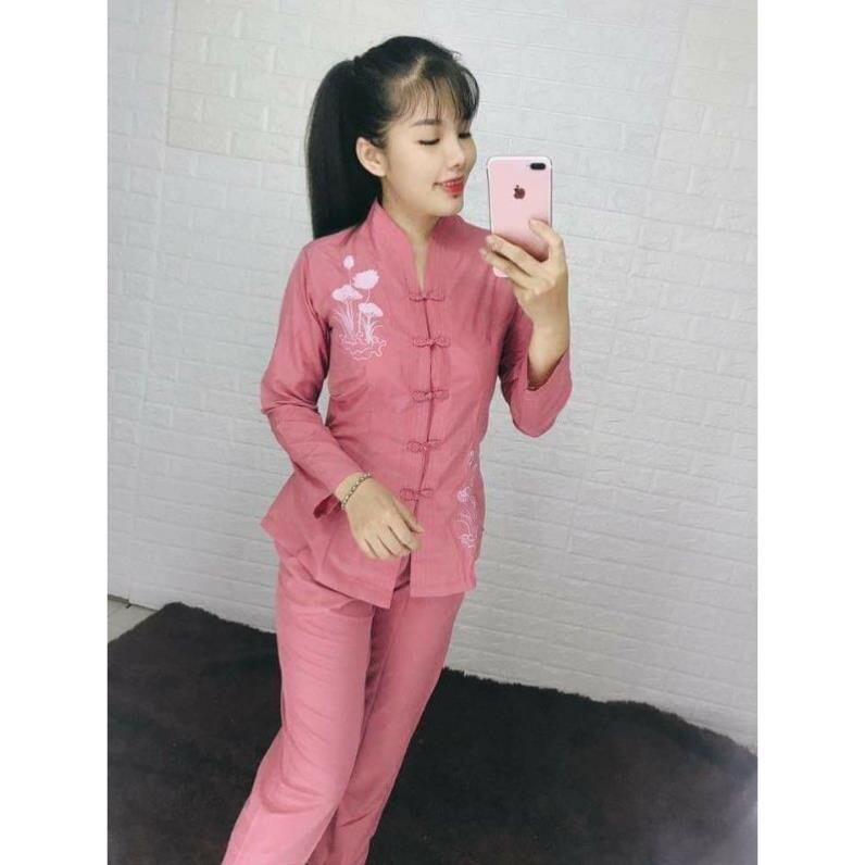 ĐỒ LAM ĐI CHÙA - MẪU NỮ BÀ LAI TIM LOẠI 1