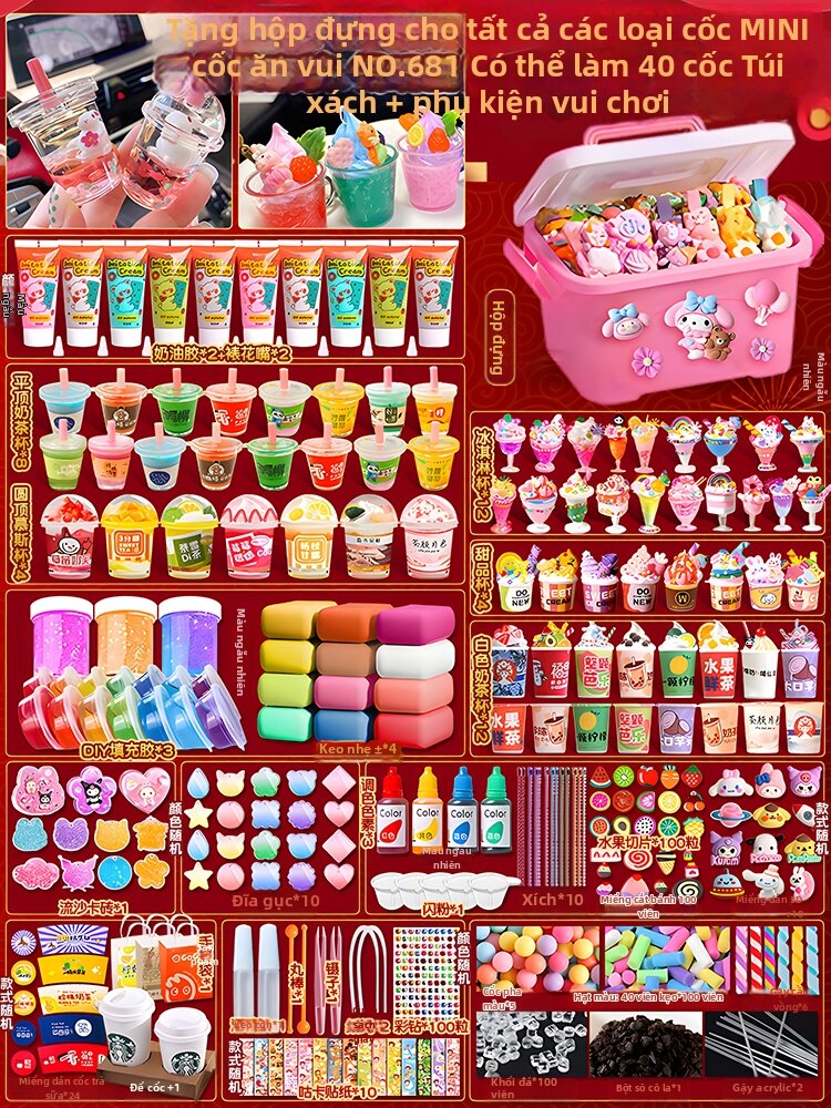 Bộ Đồ Chơi DIY Làm Thủ Công Cho Bé Gái