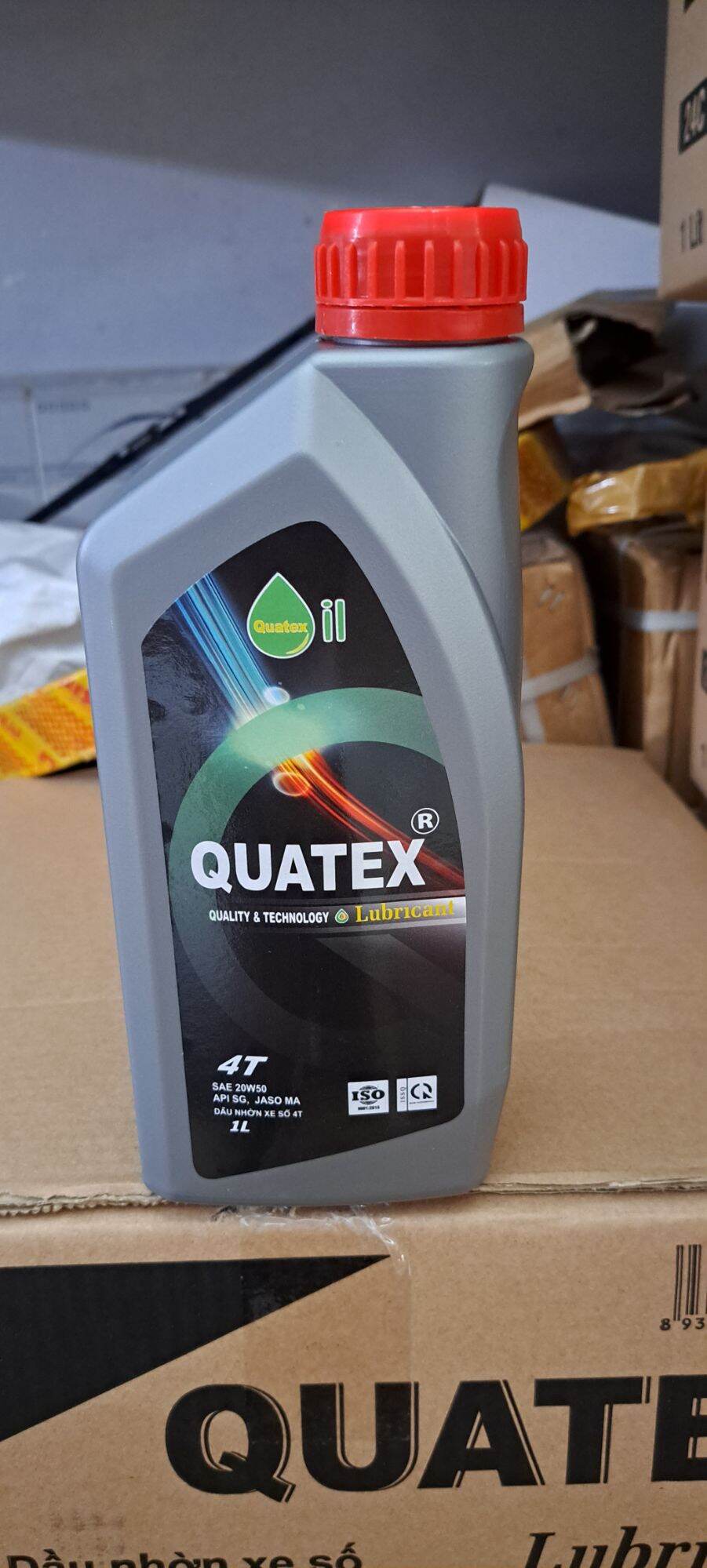Nhớt xe số quatex 1 lít SG cấp nhớt 20w50 xài rất tốt
