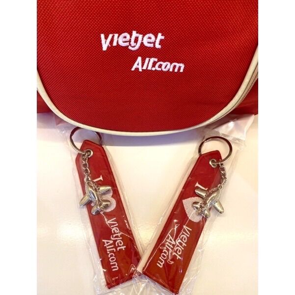 [HCM]Móc khoá máy bay kèm tag I ❤️ Vietjet