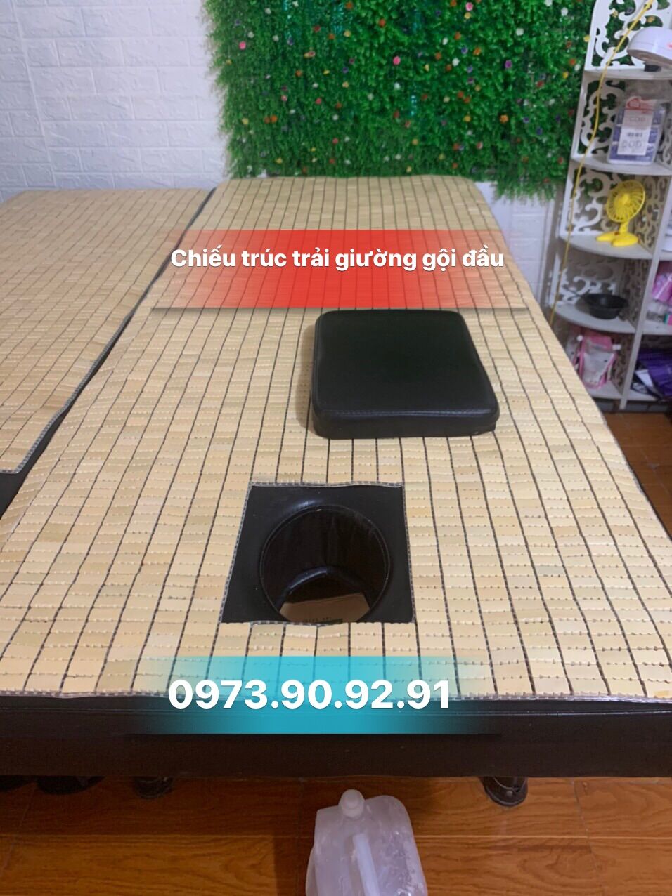 Chiếu trúc trải giường spa 70x1.7m và 70x1.8m