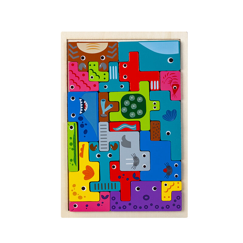 Đồ Chơi Xếp Hình Bằng Gỗ Nhân Vật Động Vật Montessori Đồ Chơi Vận Chuyển Dễ Thương Dành Cho Lứa Tuổi 3-12 Đồ Chơi Giáo Dục Nghề Nghiệp